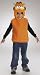 Search : Garfield Vest Costume - Toddler/child Costume - Toddler (1-2)