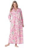 Jessica London Plus Size Snap front robe Comfort Choice