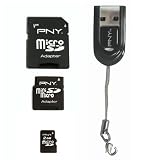 PNY 2GB 4-in-1 Mobile Media Kit MicroSD Adapter Kit P-SDU2G4IN1-FS