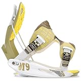 Flow M9 2010 Men's Hard Snowboard Bindings - Green