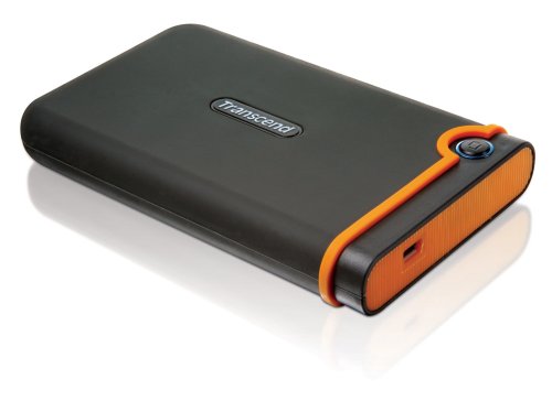 Transcend StoreJet 25 Mobile Anti-Shock 500 GB USB 2.5 Portable Hard Drive TS500GSJ25M