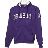 Northwestern Wildcats Purple Automatic Full Zip Hoody Sweatshirt
