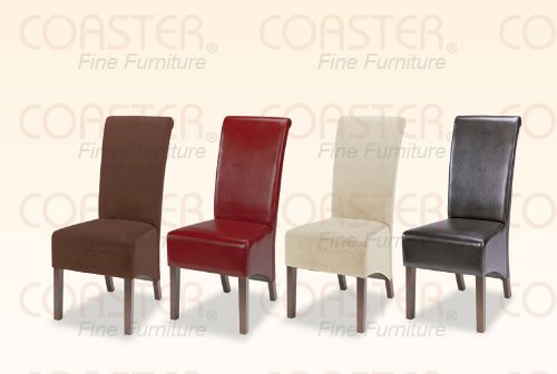 Adam Dining Parson Chair (Sold As a Pair) by Coaster Furniture