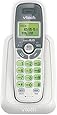 VTech CS6114 DECT 6.0 Cordless Phone with Caller ID/Call Waiting, White with 1 Handset