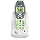 VTech CS6114 DECT 6.0 Cordless Phone with Caller ID/Call Waiting, White with 1 Handset