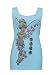 Disney Juniors Vintage Print Tinkerbell Tank Top