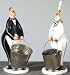 Chef and Waiter Wine Bucket