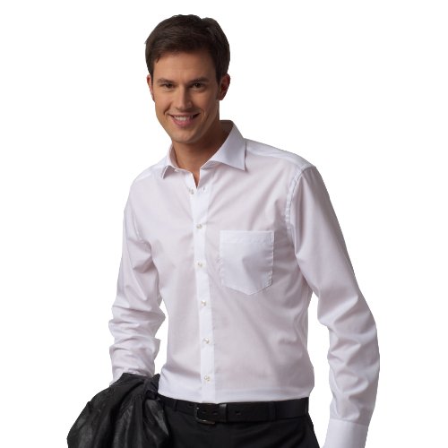 Seidensticker Herren Hemd/ Business 3014, Gr. 43 CM (XL), Wei&szlig; (01 wei&szlig;) Preisvergleich