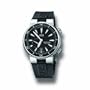 Oris Men's 64376377454RS Divers Titan Small Second Date Automatic Black Dial Watch