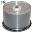 MBI 8X Double Layer 8.5 GB DVD+R's 50-Pak in Cakebox