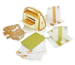 Amazon.com: Anna Griffin Cuttlebug Machine with Folders and Dies - Lace ...
