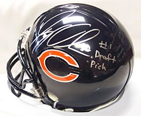 Greg Olsen #1 Draft Pick Autographed / Signed Chicago Bears Mini Helmet