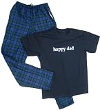 HAPPY DAD Mens Pajamas Loungewear Set - A Unique Gift for a Great DAD!