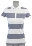 Tommy Hilfiger Slim Fit Womens Striped Logo Polo Shirt
