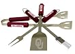 Oklahoma Sooners 4 piece Barbecue (BBQ) set - NCAA