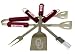 Oklahoma Sooners 4 piece Barbecue (BBQ) set - NCAA
