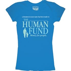 Seinfeld Classic TV Show Sitcom The Human Fund Money For People Juniors T-shirt
