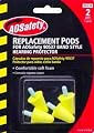 AO Safety Replacement Pods for the Band-Style Hearing Protector