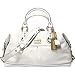 Coach Leather Sabrina Satchel Duffle Bag Parchment