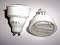 3 x GU10 Standard length energy saving bulbs. Quality Finelite brand. GU10 energy saving light bulbs. They only use 9w but give out 45w light equivalent.