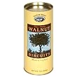 Norfolk Manor Pure Butter Walnut Biscuits, 7-Ounce Canister (Pack of 4)