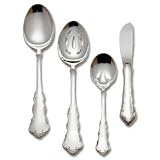 Reed & Barton Dresden Rose Silver Plate 4-Piece Hostess Set
