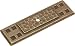 Belwith Products P7529-WDA Arts Crafts Cabinet Backplate
