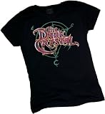The Dark Crystal Symbol Logo Crop Sleeve Fitted Juniors T-Shirt