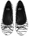 NOTW (Not Of This World) Women's Jungle Zebra Ballet Flat Shoes with Bow Accent Image