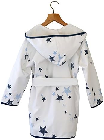 Children's Potato Stamp Stars Organic Cotton Robe/Cover Up