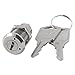 uxcell Electric 2 Positions ON Off Metal Key Lock Switch w Keys