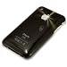 Hartschale "Klassiker" schwarz & Innovative kristallklare Displayschutzfolie "Ice" f�r iPhone 3G / 3Gs. Folie / Etui / Schale / H�lle, einmalig gl�nzend, f�r Handys