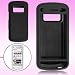 Durable Black Rubberized Hard Protector Cover Case for Nokia N97 + FREE SF Planet Neckstrap !