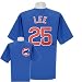 Derrek Lee Chicago Cubs Player Name & Number T-Shirt by Majestic Select Size: XX-Large