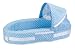 LulyBoo Baby Lounge to Go, Blue Dots