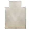 Office Chair Mat 45x53" Clear for Carpet Floor w/Cleats