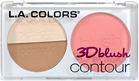 L.A.Colors 3D Blush Contour Lovely 3Pcs