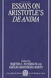 Essays on Aristotle's De Anima (Clarendon Aristotle Series Cas)