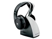 Sennheiser RS120 926 MHz Wireless RF Headphones with Charging Cradle