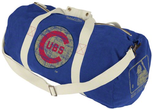 Chicago Cubs Mitchell & Ness Vintage Duffle Bag