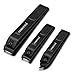 GoBetter Nail Clippers Set, 3PCS Nail Cutter Set with Zippered Leather Pouch, Sharp Straight & Curved & Slant Cutting Blades, Perfect for Toenail, Fingernail & Ingrown nail