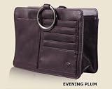 Evening Plum Women’s Ultimate Purse Tote Organizer Insert Outback Leatherette Collection By Pouchee