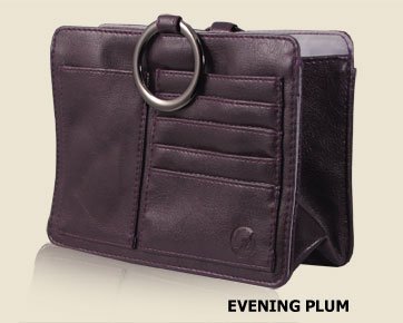 Evening Plum Women’s Ultimate Purse Tote Organizer Insert Outback Leatherette Collection By Pouchee