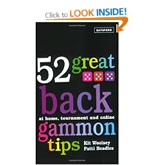 52 Great Backgammon Tips: At Home, Tournament and Online