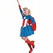 Search : Captain America - Captain America Girl Classic Costume (Girl - Child Small 4-6X)