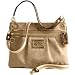 Coach Signature Poppy Hippie Shoulder Crossbody Bag Purse 15318 Khaki Bronze