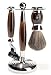 MÜHLE - 3-tlg. Rasierset Reines Dachshaar / Mach3® - BASIC 3 Serie - Griffe Edelharz hornbraun