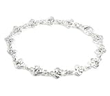 7.25" Triangle Celtic Knot Design Bracelet