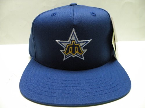 MLB Seattle Mariners Old School Logo Snapback Cap Retro