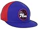 NBA Philadelphia 76ers Flat Brim Flex Fit Wool Hat, Large/X-Large